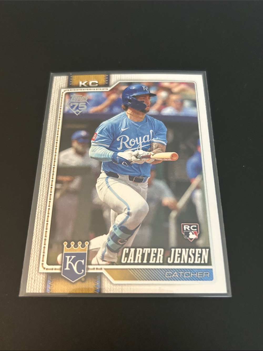 Kansas City Royals Rookie Baseball Card - Carter Jensen